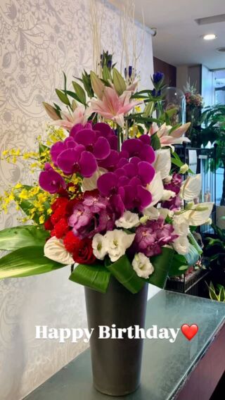 高砂 装花 造花 アレンジメント アーティフィシャルフラワー 結婚式 挙式 高砂装花 | 大阪・北浜の花屋 – 花・ブーケ・会場装花・スタンド